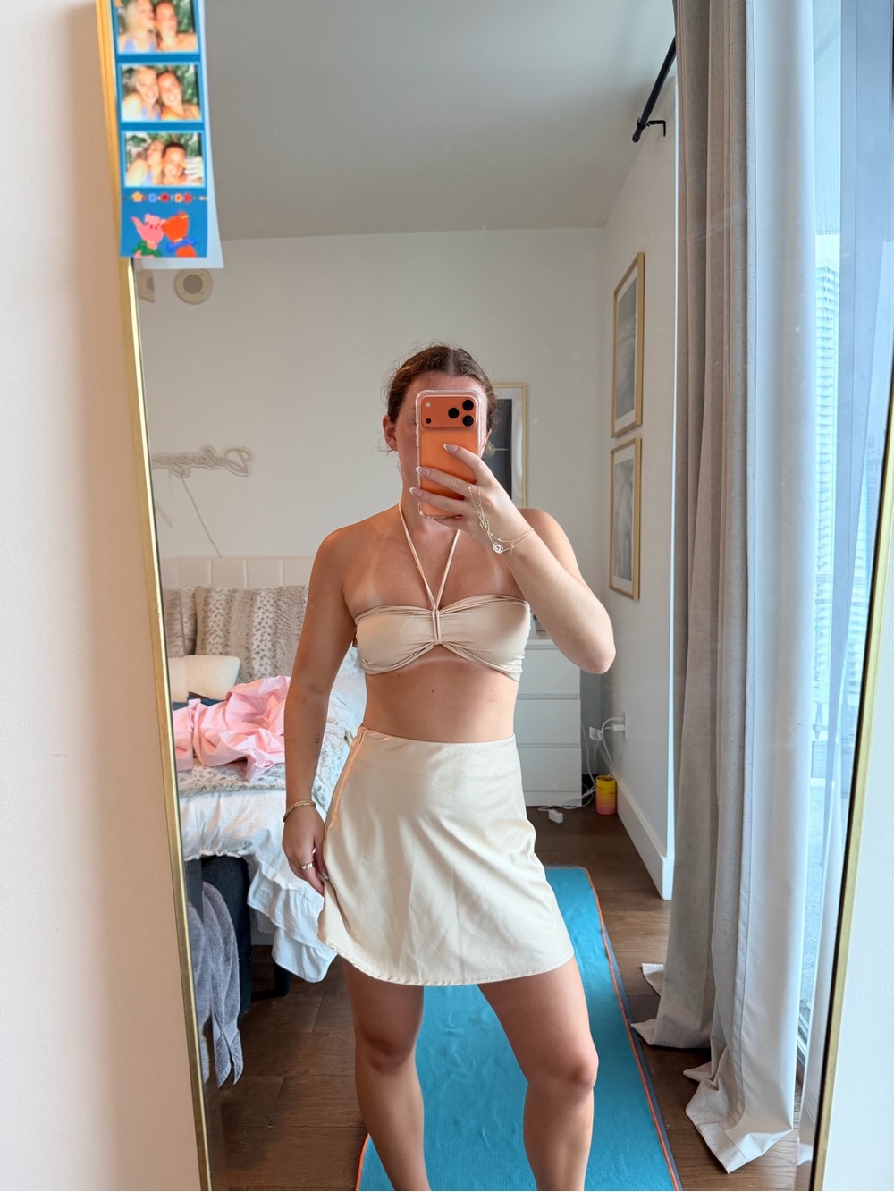 Princess Polly Satin Mini Skirt Set